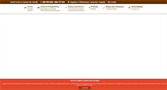Desktop Screenshot of hotelcasonatresali.com